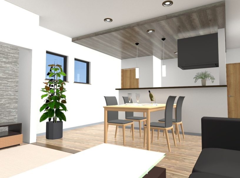 沖洲　ZEH水準省エネ適合新築平屋住宅　3ＬＤＫ＋SC+WIC